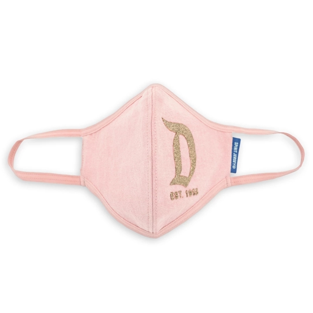 Rose Gold and Pink Spirit Jersey Disney Mask